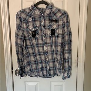 Sinful button up shirt